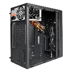 Компьютерный корпус Minitower ExeGate BAA-109U2-UNS350 (mATX, БП UNS350 с вент. 12см, 2*USB+2*USB 3.0, аудио, черный), фото3