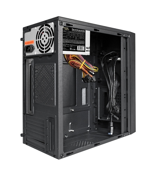 Компьютерный корпус Minitower ExeGate BAA-109U2-UNS350 (mATX, БП UNS350 с вент. 12см, 2*USB+2*USB 3.0, аудио, черный)