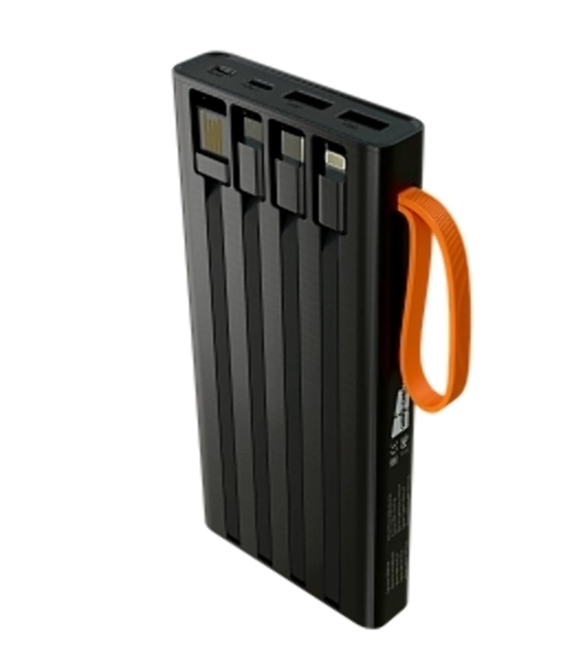 Портативный аккумулятор MORE CHOICE (4620202550538) PB22-10 с кабелем 2USB 2.1A - 10000mA черный