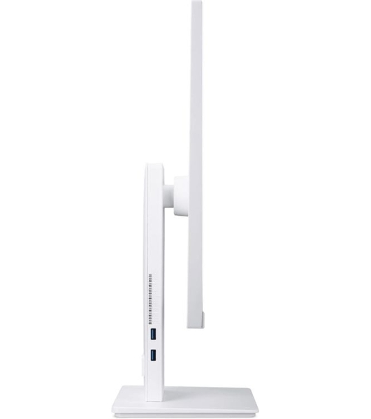 Моноблок Acer Aspire S24B-GLNL 23.8' Full HD Core Ultra 5 226V (2.1) 16Gb SSD512Gb Arc graphics Eshell GbitEth WiFi BT 90W клавиатура мышь Cam белый 1920x1080