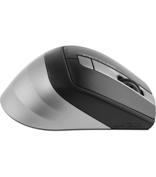 Мышь беспроводная A4Tech Fstyler FG35 серый/черный, 2000 dpi, радиоканал, USB, кнопки - 6