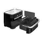 Аэрогриль Tefal Dual Easy Fry Flex EY9228E0 черный, 2700 Вт, 9 л, сенсор, 6 программ, фото4