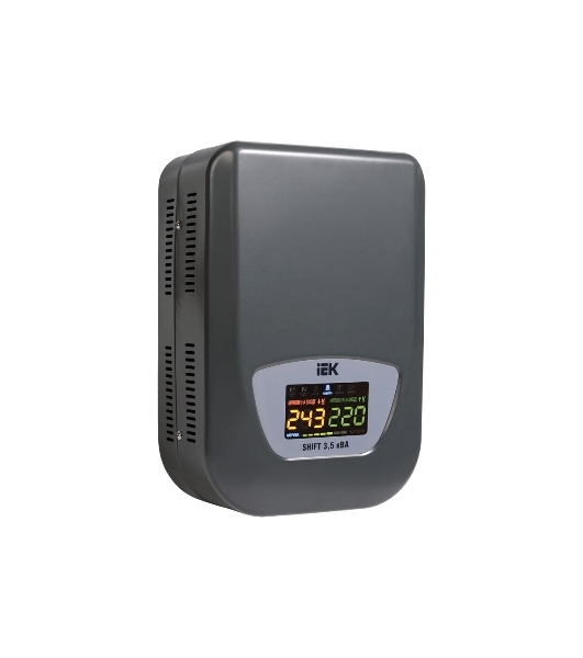Стабилизатор напряжения IEK IVS12-1-03500 настенный серии Shift 3,5 кВА IEK