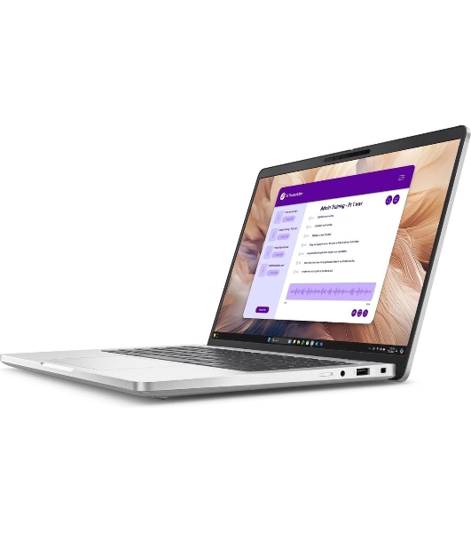 Ноутбук Dell Pro 14 Plus/14.0'/IPS/Intel Core Ultra 7 265U/32GB/1TB SSD/Intel graphics/Linux/серебристый/1.4kg