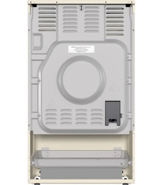 Плита электрическая Gorenje GECS5B70CLI бежевый, конфорок 4 электрических, духовка 70 л, 50 см x 85 см x 59.4 см