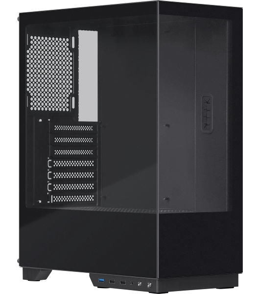 Компьютерный корпус Defender HyperHub черный, ATX, USB3.0, w/o fans