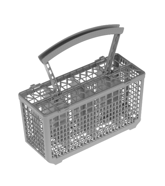 Встраиваемая посудомоечная машина HOMSAIR DW44L-2, серебристый, 44.8 см, 9 компл., 49 дБ, класс A++