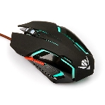 Мышь проводная Nakatomi MOG-20U черный, 2400 dpi, USB, кнопки - 6, фото8