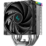 Кулер для процессора DEEPCOOL AK500S DIGITAL SE LGA20XX/1700/1200/115X/AM5/AM4 (12шт/кор, TDP 240W, PWM, Fan 120мм, 5 тепл. трубок, Copper Base, черный) RET (R-AK500S-BKADMN-GJD), фото8