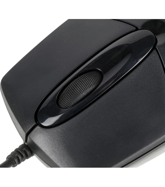 Мышь проводная A4Tech OP-720 черный, 1000 dpi, PS/2, кнопки - 3