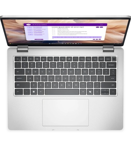Ноутбук Dell Pro 14 Plus/14.0'/IPS/Intel Core Ultra 7 265U/32GB/1TB SSD/Intel graphics/Linux/серебристый/1.4kg
