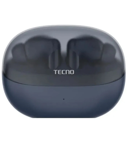 Наушники TWS Tecno Buds 4 темно-синий, внутриканальные, Bluetooth, до 6 ч