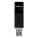 Флешка USB Smartbuy Quartz black (SB64GbQZ-K), 64Gb, USB 2.0, R/W 25/15, черный, фото2