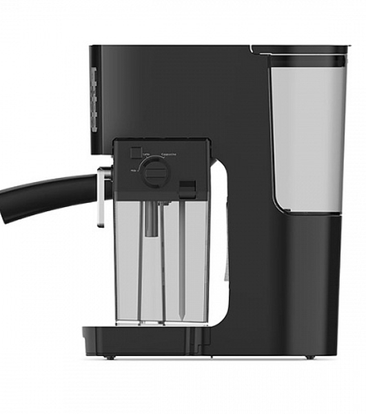Кофеварка рожковая BQ CM9002 черный, исп. кофе - молотый, 1.4 л, 1450 Вт, 19 бар