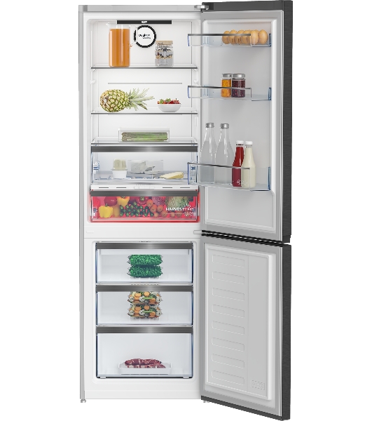 Холодильник Beko B5RCNK363ZXBR антрацит двухкамерный 220/100л морозилка снизу Total No Frost