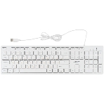 Клавиатура проводная Acer OKW123, USB, белый, фото3