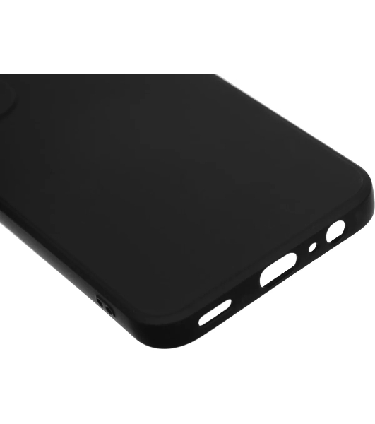Чехол (клип-кейс) BoraSCO для Samsung Galaxy A15 Microfiber Case черный (72894)