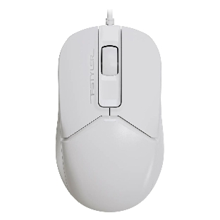 Мышь проводная A4Tech Fstyler FM12 белый, 1200 dpi, USB, кнопки - 3