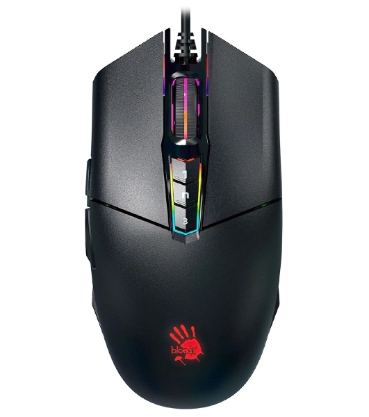 Мышь проводная A4Tech Bloody P91 Pro черный, 16000 dpi, USB, кнопки - 8