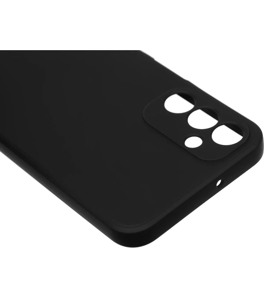 Чехол (клип-кейс) BoraSCO для Samsung Galaxy A15 Microfiber Case черный (72894)