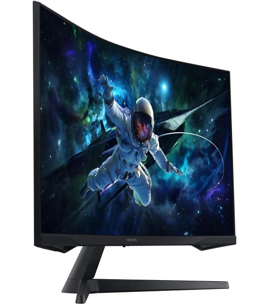 Монитор 27' Samsung S27CG550EI VA 2560x1440, 165 Гц, 1 мс, 16:9, 300 кд/м2, 1xHDMI, 1xDP, изогнутый, черный