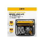 Электрогенератор бензиновый Denzel PS 80 E-3, 6.5 кВт, 85 дБ, 87 кг, фото31