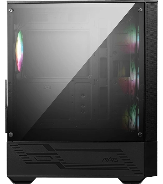 Компьютерный корпус MSI MAG FORGE 112R 2xUSB 3.0, 4x120мм ARGb Fan, ARGb Control Board, Tempered Glass Window, Brown Box (949679)