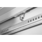 Шкаф телекоммуникационный напольный ЭКОНОМ 18U (600 × 800) дверь стекло, дверь металл, фото5