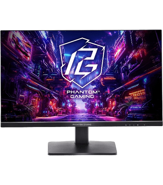 Монитор 27' Asrock PG27QFT1B IPS 2560x1440, 180 Гц, 1 мс, 16:9, 400 кд/м2, 2xHDMI, 1хDP, черный.