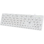 Клавиатура проводная Acer OKW123, USB, белый, фото5
