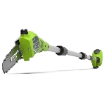 Высоторез/Сучкорез аккумуляторный GreenWorks G40PSF, 40V, 20 см, без АКБ и ЗУ, фото 1