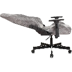 Кресло Бюрократ Knight N1 Fabric серый, ткань, 120 кг, механизм качания, фото11