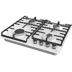 Газовая варочная панель Gorenje GT642SYW, 4 конфорки, закаленное стекло, белый, фото3