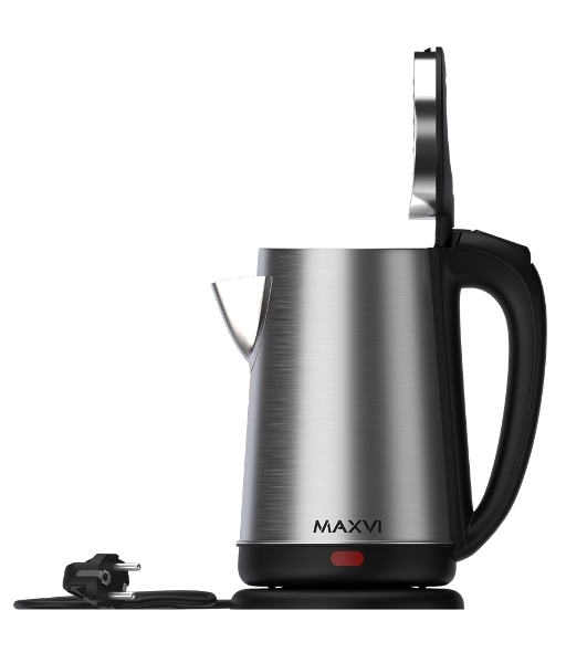 Чайник электрический Maxvi KE1822S silver-black