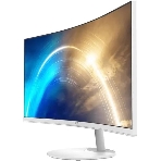 Монитор 34' MSI Pro MP341CQW VA 3440x1440, 100 Гц, 1 мс, 21:9, 300 кд/м2, 2xHDMI, 1xDP, изогнутый, белый, фото4