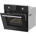 Духовой шкаф электрический Darina 2V5 BDE 112 708 B черный, встраиваемый, фото3