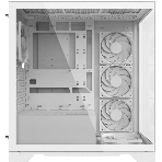 Компьютерный корпус XPG INVADER X WHITE (INVADERXMT-WHCWW) Mid-Tower Gaming ATX PC Case with Panoramic View, Tempered Glass Panels, and RGb Lighting Black, фото3