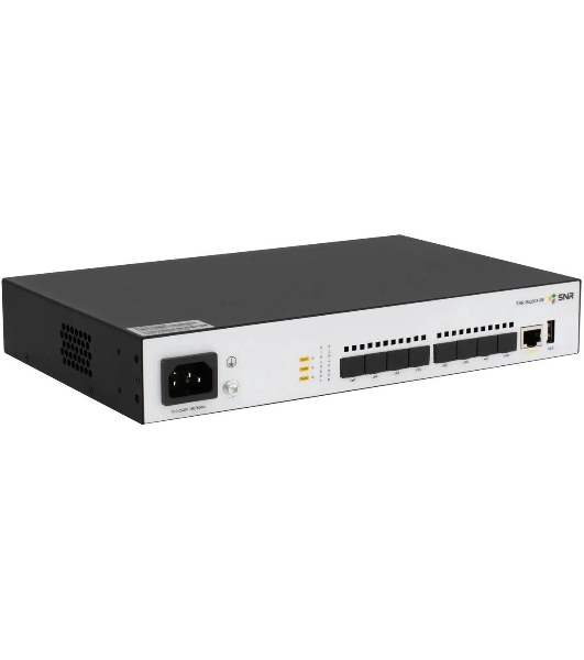 Коммутатор управляемый SNR 2+, 8 x 1/10GE SFP+. Питание: 220V AC