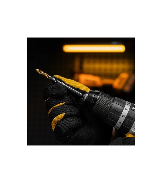 Сверло спиральное по металлу Denzel 6 x 93мм, Р6М5, Golden Tip