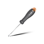 Отвертка шлицевая Home Series Gray' Deli HT1103C 3x75мм Эксклюзивный дизайн, рукоятка из высококачественного софттач пластика, фото 1