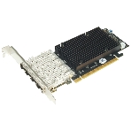 Сетевая карта 25G Quad Port SFP28 PCIe Ethernet Adapter with Intel E810-CAM1 Chipset, фото 1