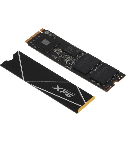 Накопитель SSD ADATA XPG BLADE S70, 4Tb, PCIe 4.0 x4, M.2 2280, NVMe, R/W 7400/6600, с радиатором