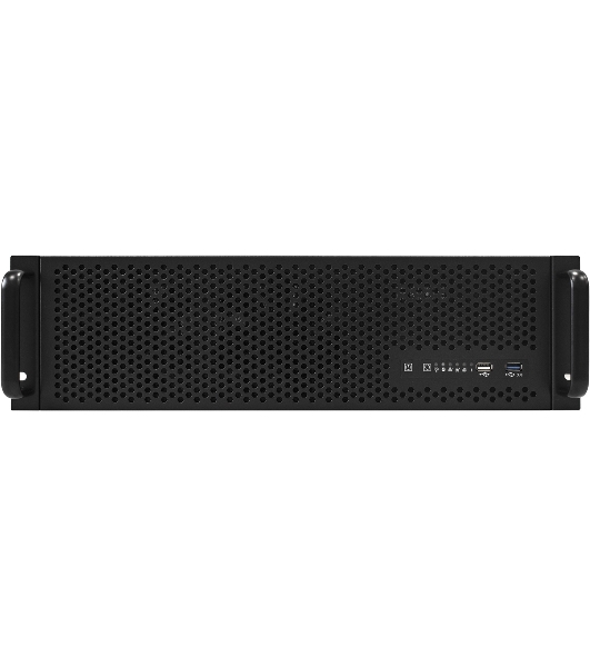 Серверный корпус ExeGate EX293918RUS Pro 3U450-09 (RM 19', высота 3U, глубина 450, БП 700ADS, USB)