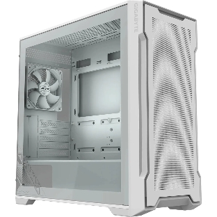Компьютерный корпус Gigabyte C102W Gb-C102GI белый без БП M-ATX 5x120мм 4x140мм 2xUSB 3.0 audio bott PSU