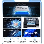 Неттоп Acer Gadget E10 ERBox 1 Ryzen 7 6800H (3.2) 16Gb SSD512Gb 680M Windows 11 Pro 2xGbitEth WiFi BT 120W черный/белый, фото7