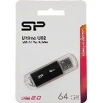 Флешка USB Silicon Power R/W 64Gb Ultima U02 SP064GbUF2U02V1K USB 2.0 черный, фото2
