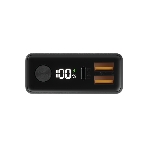 Портативный аккумулятор OLMIO QX-10, 10000mAh, 22.5W, QuickCharge3.0/PowerDelivery, LCD, графитовый, фото3