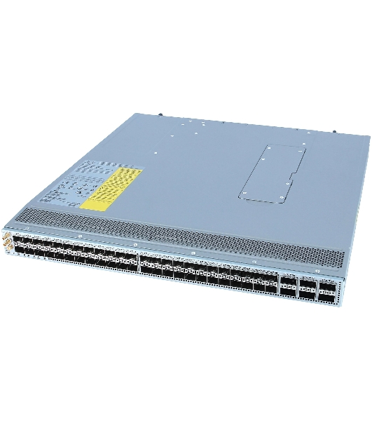 Коммутатор Cisco N9K-C93180YC-FX3, 48×25 Гбит/с SFP28 + 6×100 Гбит/с, управляемый