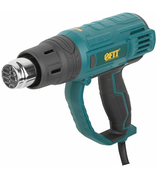 Фен технический FIT HG-2003 2000 Вт, 350/600 °C, 300/500 л/мин, рез. накл., коробка