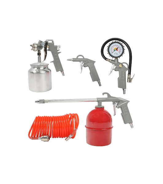 Компрессор Patriot EURO 24-240K + набор пневиоинструмента KIT 5В1.5кВт 220В 240л/мин 24л